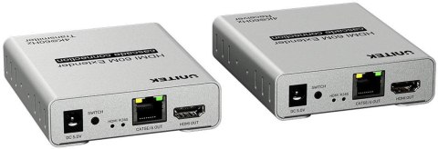 Extender HDMI Unitek V1164A 2.0 4K przez Ethernet do 60m Extender HDMI Unitek V1164A 2.0 4K przez Ethernet do 60m