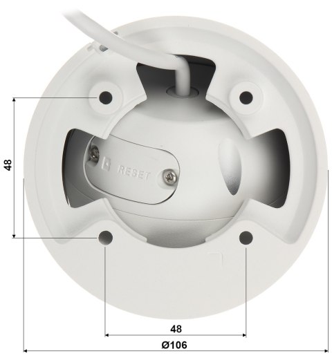 KAMERA IP IPC-HDW3541EM-S-0280B-S2 WizSense - 5 Mpx 2.8 mm DAHUA