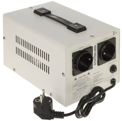 STABILIZATOR NAPIĘCIA SIECIOWEGO AVR-PRO-1000VA VOLT Polska STABILIZATOR NAPIĘCIA SIECIOWEGO AVR-PRO-1000VA VOLT Polska