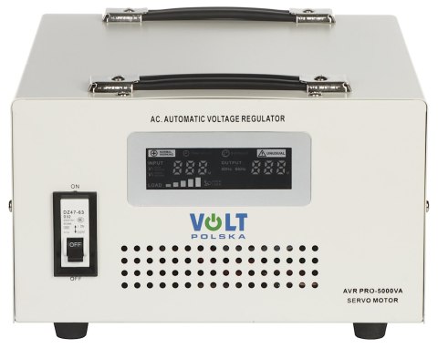 STABILIZATOR NAPIĘCIA SIECIOWEGO AVR-PRO-5000VA VOLT Polska STABILIZATOR NAPIĘCIA SIECIOWEGO AVR-PRO-5000VA VOLT Polska
