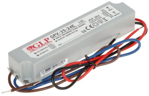 ZASILACZ IMPULSOWY 24V/1.5A/GPV-MINI ZASILACZ IMPULSOWY 24V/1.5A/GPV-MINI