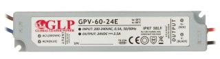 ZASILACZ IMPULSOWY 24V/2.5A/GPV-MINI