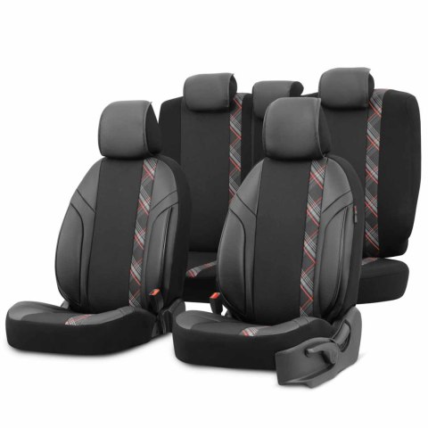Komplet pokrowców na fotele samochodowe otom horizon 1801 red 3-zip Komplet pokrowców na fotele samochodowe otom horizon 1801 red 3-zip