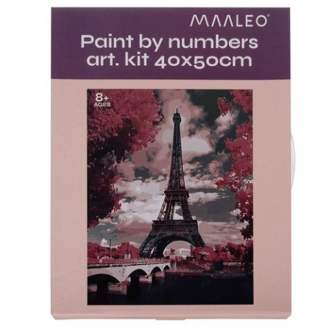Malowanie po numerach 40x50cm- wieża Maaleo 22784 Malowanie po numerach 40x50cm- wieża Maaleo 22784