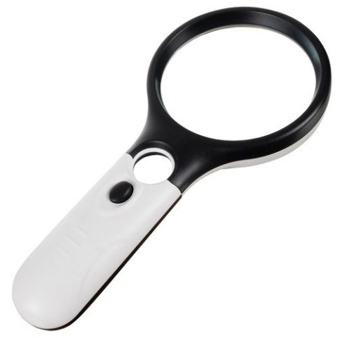 Lupa z podświetleniem LED Izoxis 22670 Lupa z podświetleniem LED Izoxis 22670