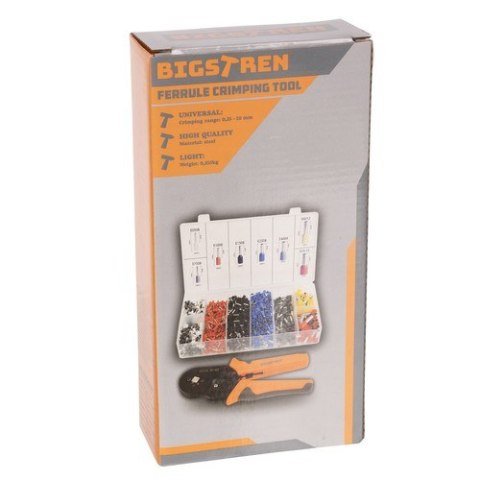 Zaciskarka do tulejek 0.25-10mm2 Bigstren 22717 Zaciskarka do tulejek 0.25-10mm2 Bigstren 22717