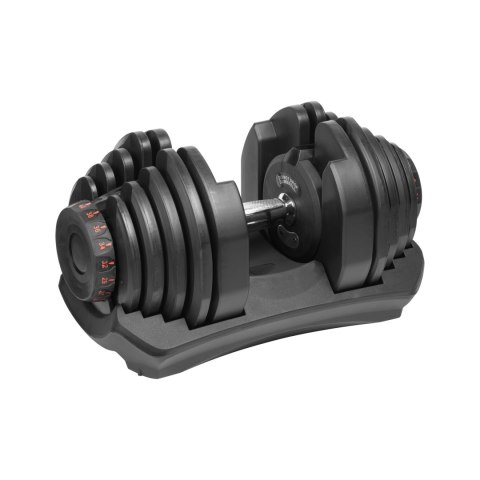 Hantel żeliwny regulowany automat 40 kg REBEL ACTIVE Hantel żeliwny regulowany automat 40 kg REBEL ACTIVE