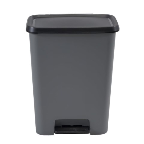 Kosz na śmieci z pedałem Compatta 23+23Lgray/black Kosz na śmieci z pedałem Compatta 23+23Lgray/black