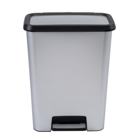 Kosz na śmieci z pedałem Compatta 50L inox Kosz na śmieci z pedałem Compatta 50L inox