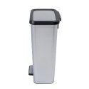 Kosz na śmieci z pedałem Compatta 50L inox