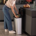 Kosz na śmieci z pedałem Compatta 50L inox