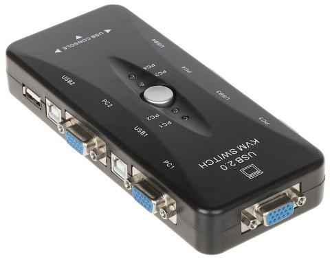 PRZEŁĄCZNIK VGA + USB VGA+USB-SW-4/1