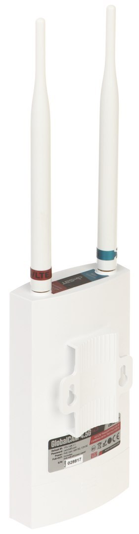 PUNKT DOSTĘPOWY LTE Cat. 4 GLOBALCAM4.5G-2POE 2.4 GHz, 150 Mb/s CAMSAT PUNKT DOSTĘPOWY LTE Cat. 4 GLOBALCAM4.5G-2POE 2.4 GHz, 150 Mb/s CAMSAT