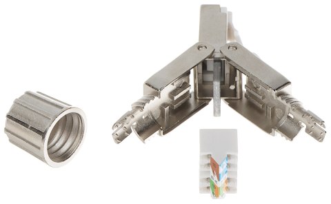 WTYK MODULARNY EKRANOWANY RJ45/FTP8-HAND WTYK MODULARNY EKRANOWANY RJ45/FTP8-HAND