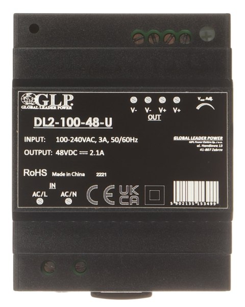 ZASILACZ IMPULSOWY DL2-100-48-U