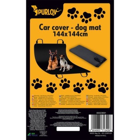 Pokrowiec- mata dla psa 144x144cm Purlov 23691 Pokrowiec- mata dla psa 144x144cm Purlov 23691
