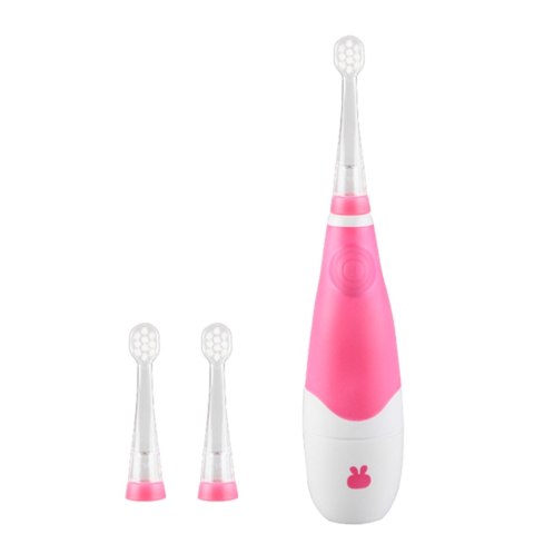 Szczoteczka soniczna dla dzieci SEAGO, kolor różowy, 1xAAA 1,5V (brak w zestawie), 4 końcówki, SG-902 Pink Szczoteczka soniczna dla dzieci SEAGO, kolor różowy, 1xAAA 1,5V (brak w zestawie), 4 końcówki, SG-902 Pink