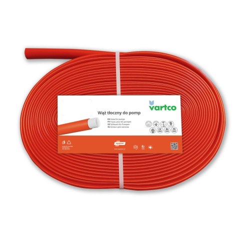 Wąż tłoczny do pomp zanurzeniowych Vartco 1 1/4" 32MM 20M Wąż tłoczny do pomp zanurzeniowych Vartco 1 1/4" 32MM 20M