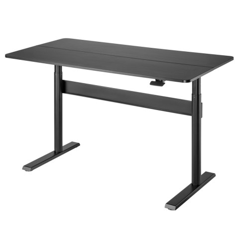 Biurko stolik z blatem 140x68cm Ergo Office, sprężyna gazowa, regulacja wysokości, do pracy stojąco siedzącej, max wys 115cm, ER Biurko stolik z blatem 140x68cm Ergo Office, sprężyna gazowa, regulacja wysokości, do pracy stojąco siedzącej, max wys 115cm, ER