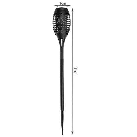Lampa ogrodowa solarna - pochodnia 23559 Lampa ogrodowa solarna - pochodnia 23559