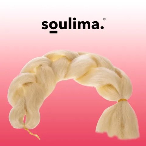Włosy syntetyczne warkoczyki blond Soulima 23556 Włosy syntetyczne warkoczyki blond Soulima 23556