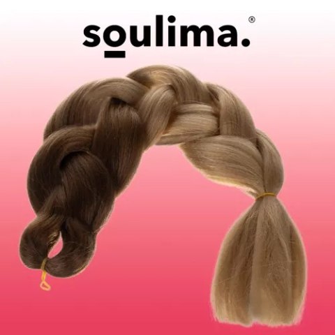 Włosy syntetyczne warkoczyki ombre Soulima 23579 Włosy syntetyczne warkoczyki ombre Soulima 23579