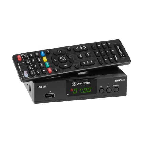 Tuner DVB-T2 H.265 HEVC Cabletech Tuner DVB-T2 H.265 HEVC Cabletech
