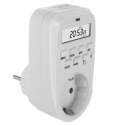 Włącznik czasowy - timer cyfrowy GreenBlue, max. obciążenie 16A, IP20, GB362 F