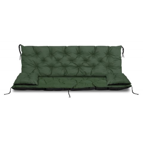 ZESTAW OGRODOWY 120x60x50CM + 2 PODUSZKI 42X42 CM ZIELONY ZESTAW OGRODOWY 120x60x50CM + 2 PODUSZKI 42X42 CM ZIELONY