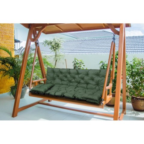 ZESTAW OGRODOWY 120x60x50CM + 2 PODUSZKI 42X42 CM ZIELONY ZESTAW OGRODOWY 120x60x50CM + 2 PODUSZKI 42X42 CM ZIELONY