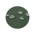 ZESTAW OGRODOWY 120x60x50CM + 2 PODUSZKI 42X42 CM ZIELONY