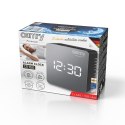 CR 1150 black Budzik led