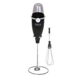 CR 4501 black Spieniacz do mleka z mieszadłem i stojakiem