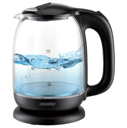 MS 1302 black Czajnik szklany 1,7 l