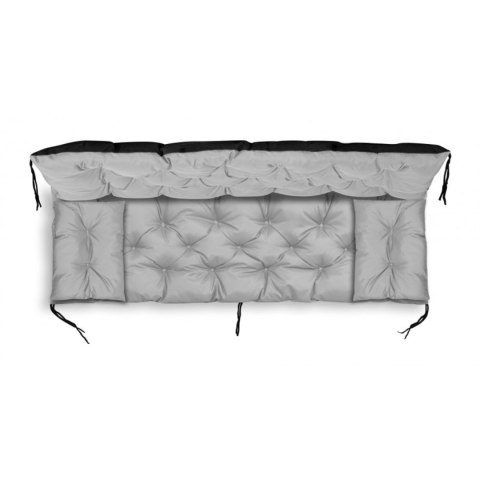ZESTAW OGRODOWY 180x60x50CM + 2 PODUSZKI 42X42 CM JASNOSZARY ZESTAW OGRODOWY 180x60x50CM + 2 PODUSZKI 42X42 CM JASNOSZARY