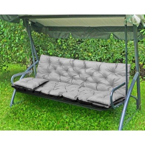ZESTAW OGRODOWY 180x60x50CM + 2 PODUSZKI 42X42 CM JASNOSZARY ZESTAW OGRODOWY 180x60x50CM + 2 PODUSZKI 42X42 CM JASNOSZARY