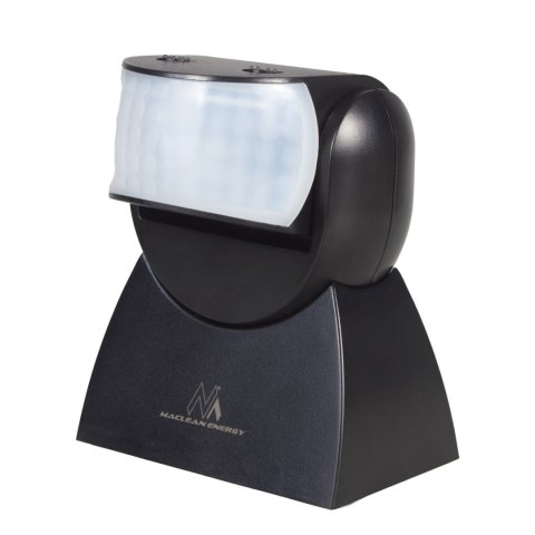 Czujnik ruchu PIR Maclean, na podczerwień, z pilotem, max. 800W (żarówka), max. 1200W (LED), MCE241 B Czujnik ruchu PIR Maclean, na podczerwień, z pilotem, max. 800W (żarówka), max. 1200W (LED), MCE241 B