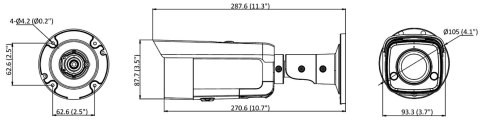 KAMERA IP DS-2CD2T87G2-L(4MM)(C) ColorVu - 8.3 Mpx Hikvision