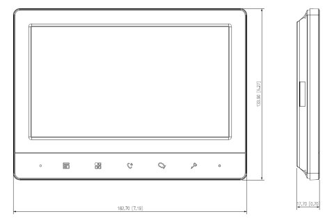 PANEL WEWNĘTRZNY VTH1020J-T DAHUA PANEL WEWNĘTRZNY VTH1020J-T DAHUA