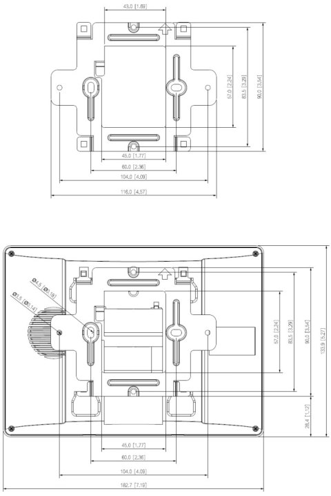 PANEL WEWNĘTRZNY VTH1020J-T DAHUA PANEL WEWNĘTRZNY VTH1020J-T DAHUA