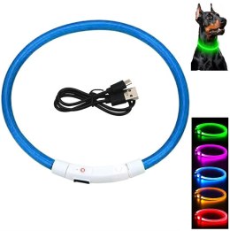DA269A Obroża świecąca led reg. rgb