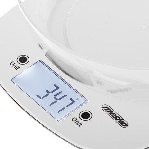MS 3179 white Waga kuchenna z misą MS 3179 white Waga kuchenna z misą