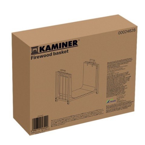 Stojak na drewno kominkowe Kaminer 24628 Stojak na drewno kominkowe Kaminer 24628