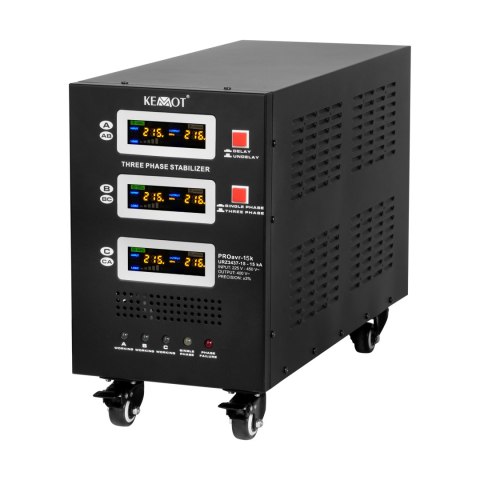 Automatyczny trójfazowy stabilizator napięcia KEMOT PROavr-15k Automatyczny trójfazowy stabilizator napięcia KEMOT PROavr-15k