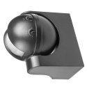 Czujnik ruchu PIR Maclean, na podczerwień, IP44, szary, zasięg 12m, max. obciążenie 800/1200W, MCE358 GR
