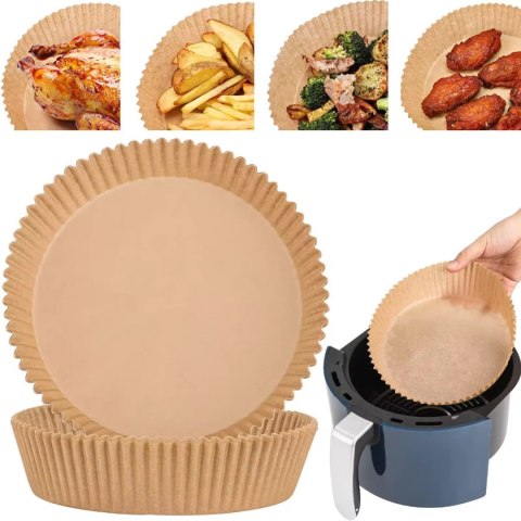 DA280B Papier do frytkownicy air fryer 20cm 50szt DA280B Papier do frytkownicy air fryer 20cm 50szt