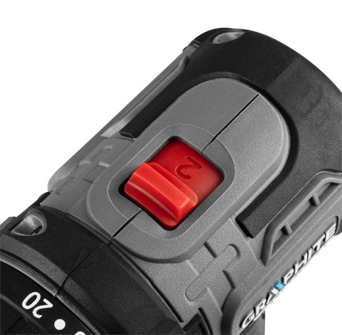 Wiertarko-wkrętarka bezszczotkowa 18V, uchwyt 10mm, compact, Energy+, bez akumulatora Wiertarko-wkrętarka bezszczotkowa 18V, uchwyt 10mm, compact, Energy+, bez akumulatora