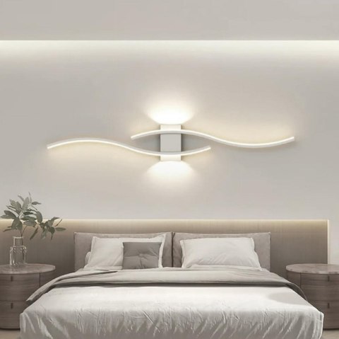 ZD150 Lampa scienna kinkiet biały 60cm zimny biały ZD150 Lampa scienna kinkiet biały 60cm zimny biały
