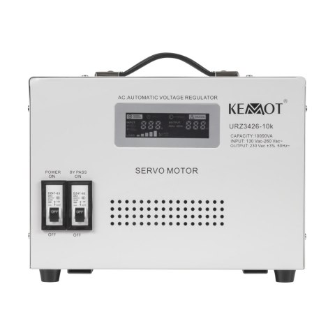 Automatyczny stabilizator napięcia KEMOT MSER-10000 (10000 VA, serwomotor) Automatyczny stabilizator napięcia KEMOT MSER-10000 (10000 VA, serwomotor)