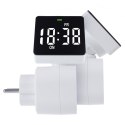 Włącznik czasowy - timer cyfrowy GreenBlue, max. obciążenie 16A, IP20, GB610 E